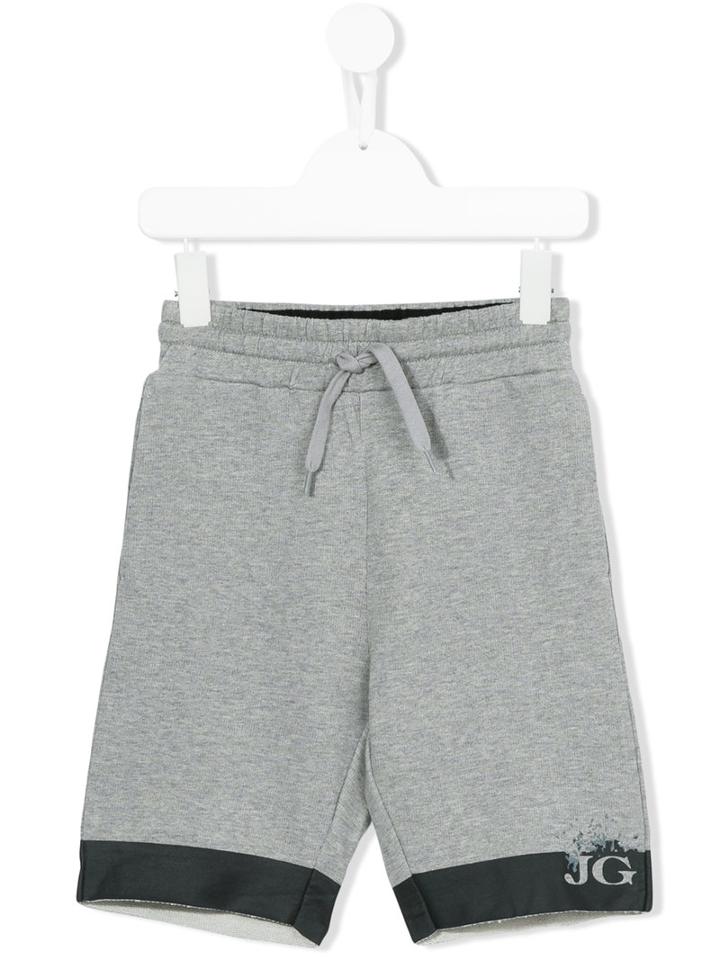 John Galliano Kids Jogging Shorts, Boy's, Size: 10 Yrs, Grey