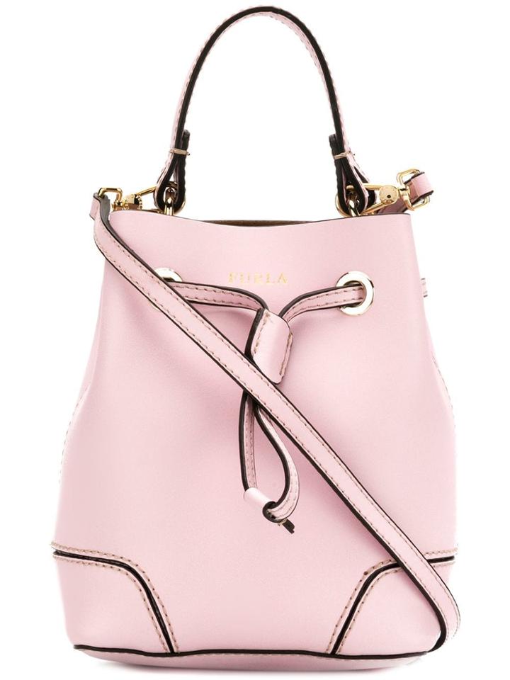 Furla Mini Stacy Bucket Bag - Pink