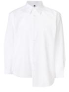 Comme Des Garçons Homme Plus Asymmetric Hem Shirt - White