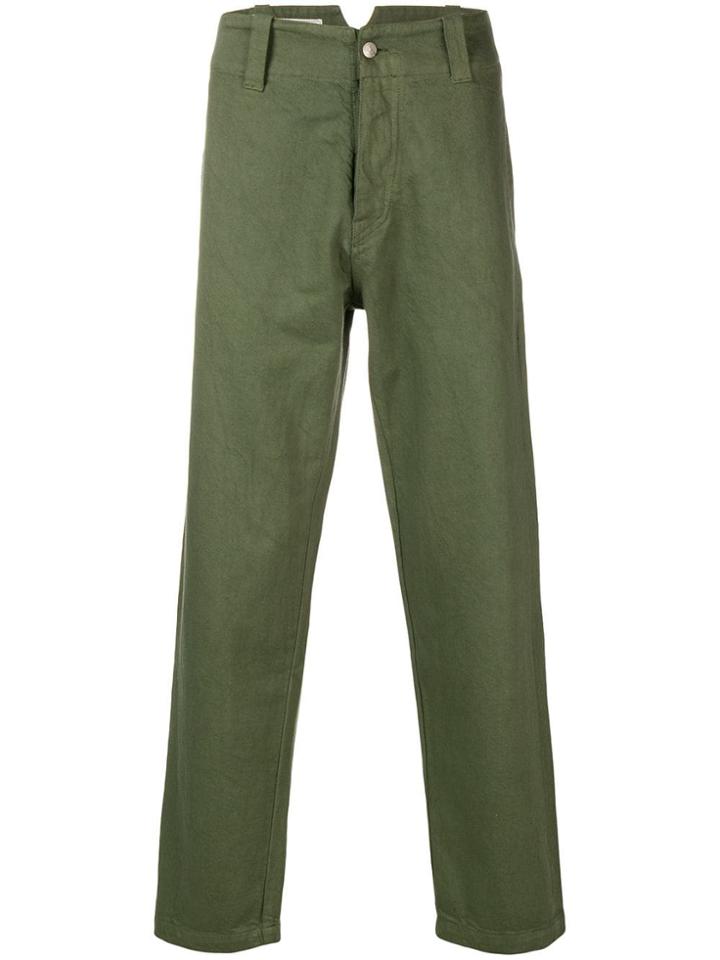 Société Anonyme Straight-leg Trousers - Green
