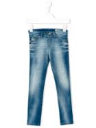 Diesel Kids - Skinzee-low-j Jeans - Kids - Cotton/polyester/spandex/elastane - 8 Yrs, Boy's, Blue
