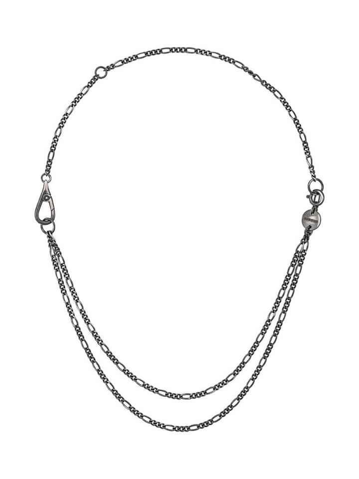 Chin Teo Layered Chain Necklace - Metallic