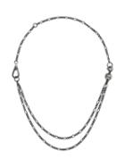 Chin Teo Layered Chain Necklace - Metallic
