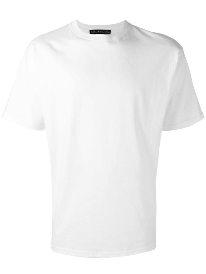 Nicola Indelicato 'papa Boys' T-shirt - White