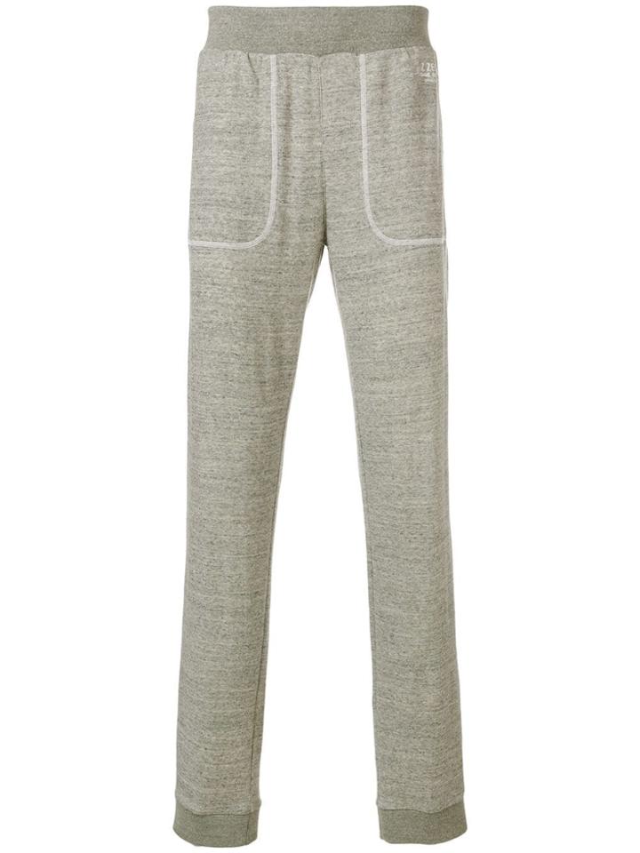 Z Zegna Slim-fit Track Trousers - Grey
