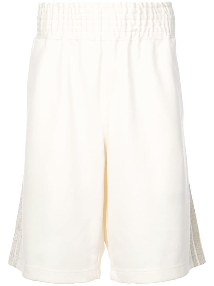 Comme Des Garçons Homme Plus Loose Fit Shorts - Yellow & Orange