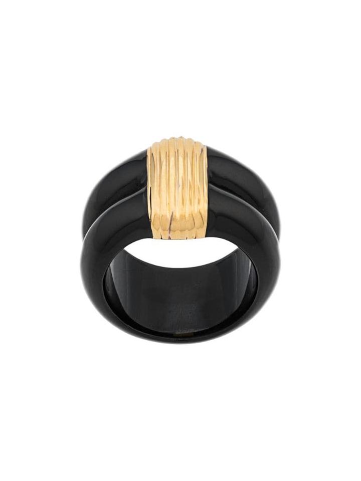 Aurelie Bidermann Katt Ring - Black