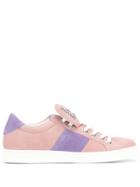 Liu Jo Glitter Logo Sneakers - Pink
