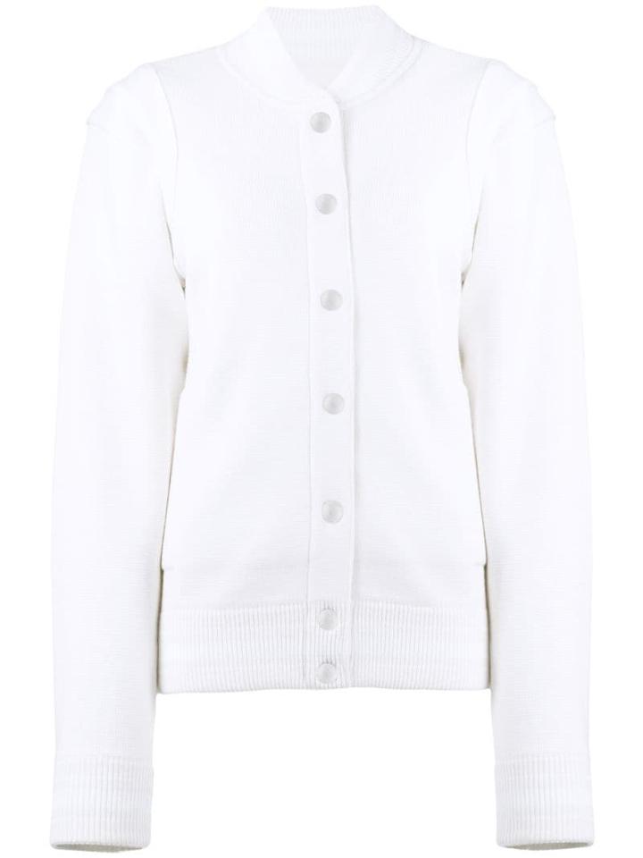 Givenchy Knitted Bomber Jacket - Neutrals