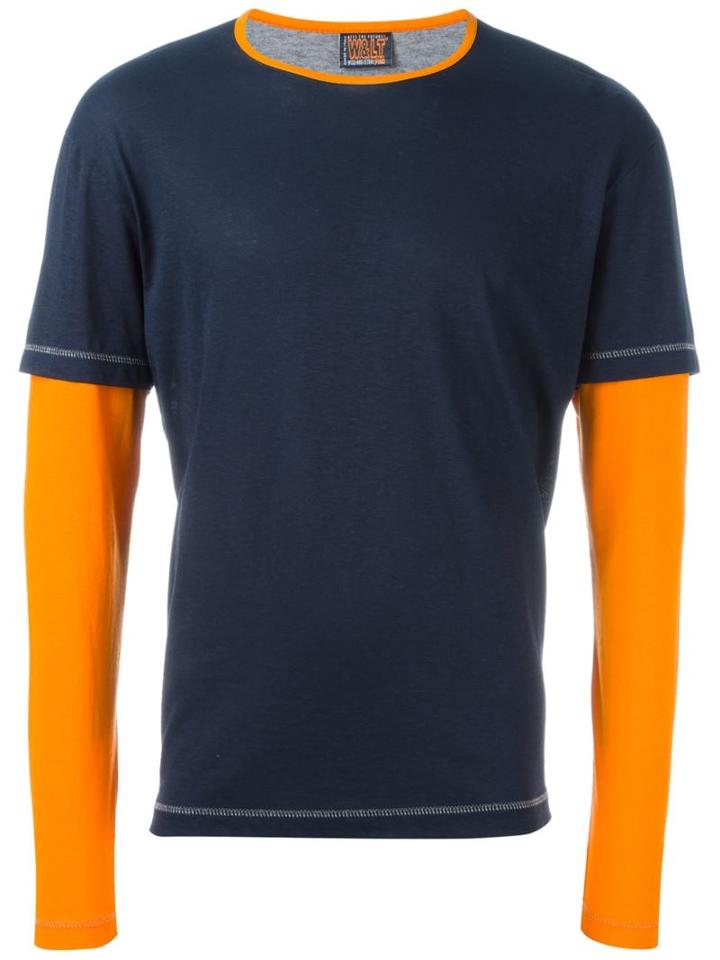 Walter Van Beirendonck Vintage Fluro Sleeve Top