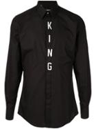 Dolce & Gabbana King Patch Shirt - Black