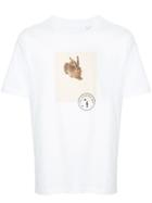 Oamc Rabbit Print T-shirt - White