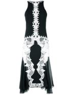 Jonathan Simkhai Lace Trim Dress, Women's, Size: 6, Black, Spandex/elastane/acetate/viscose/silk