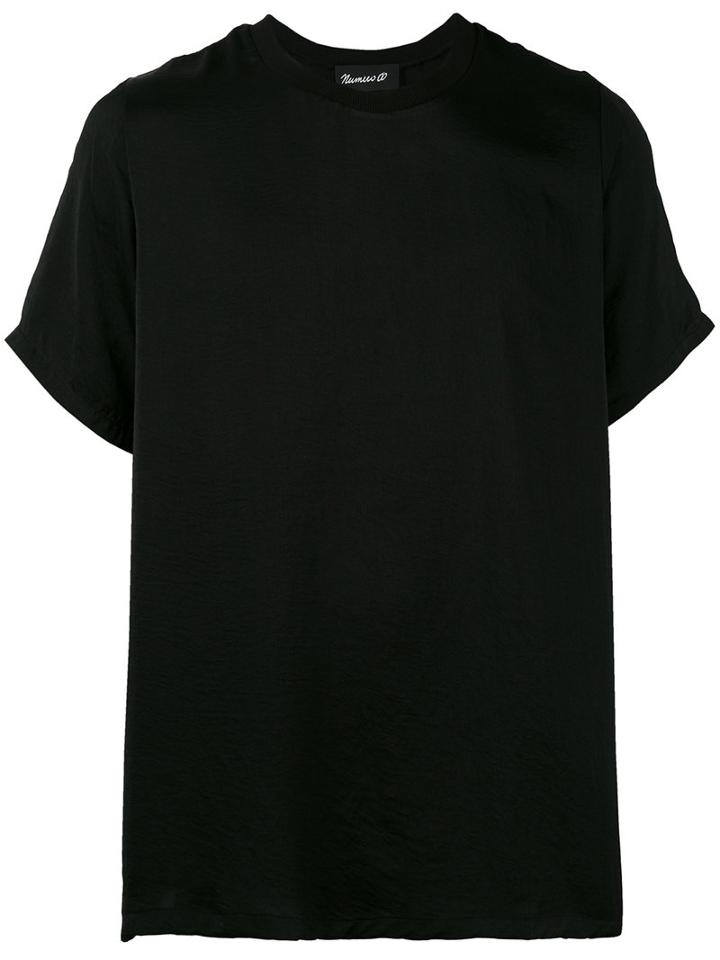 Numero00 - Oversized T-shirt - Men - Polyester/cotton/spandex/elastane - M, Black, Polyester/cotton/spandex/elastane
