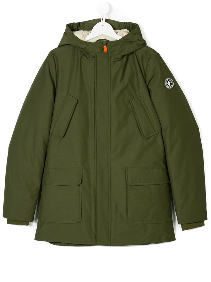 Save The Duck Kids Teen Padded Jacket - Green