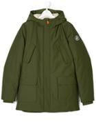 Save The Duck Kids Teen Padded Jacket - Green