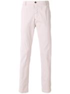 Al Duca D'aosta 1902 Fitted Chino Trousers - Pink & Purple