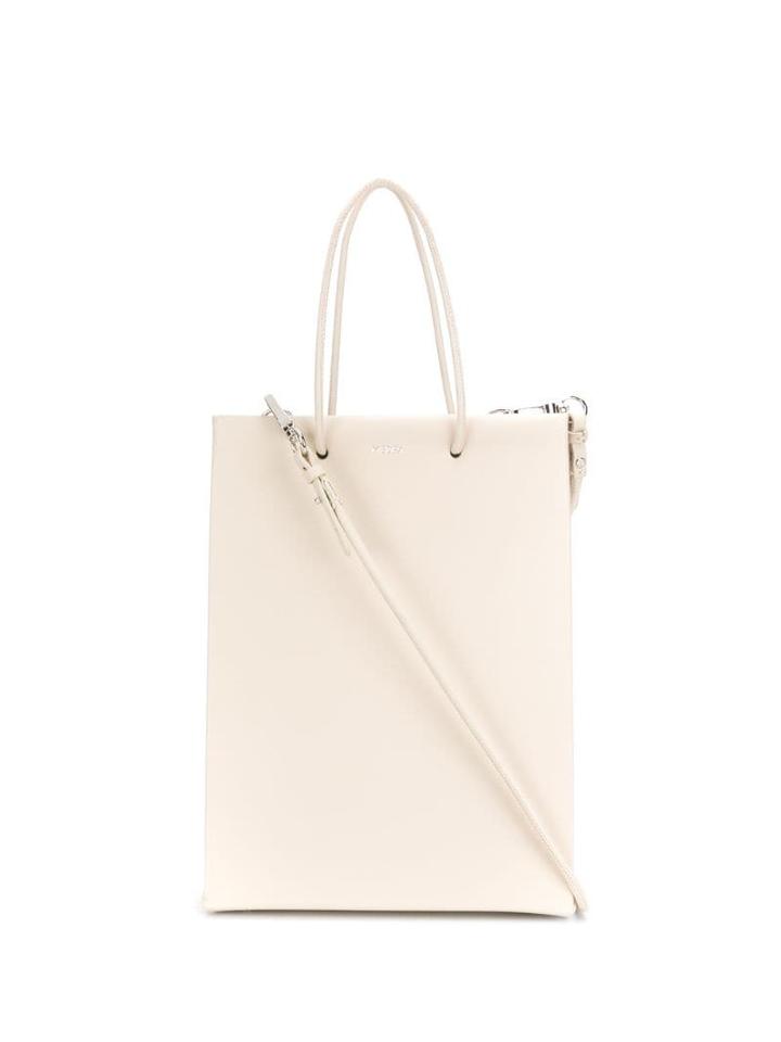 Medea Tall Cross-body Bag - Neutrals