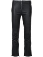 Rta Flared Cropped Trousers - Black