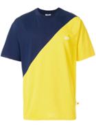 Gcds Colour-block T-shirt - Yellow & Orange