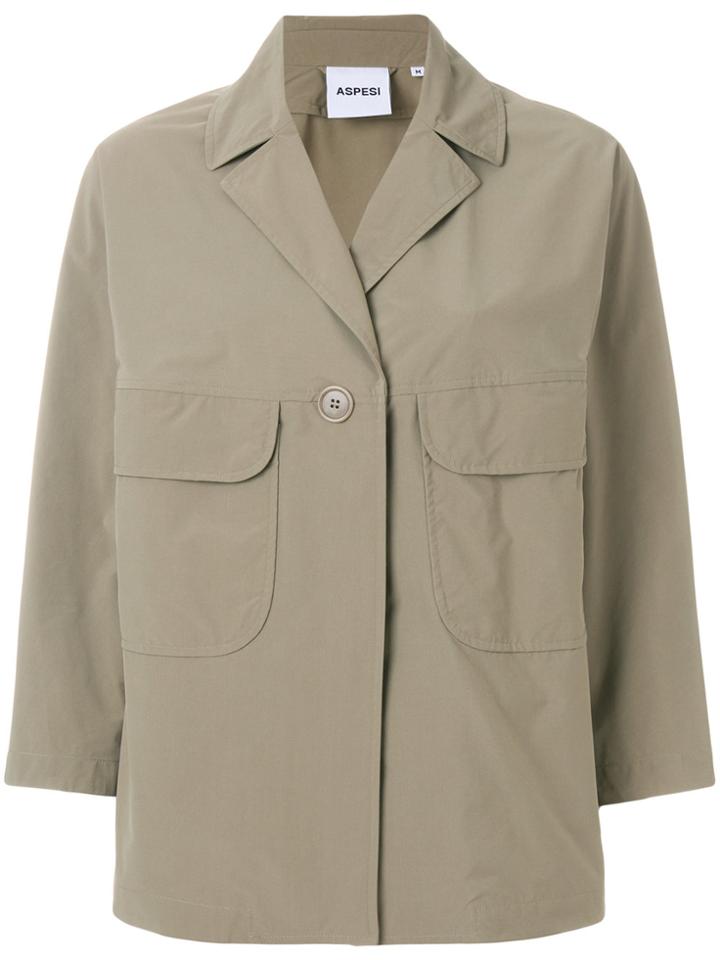 Aspesi Cargo Pocket Jacket - Nude & Neutrals