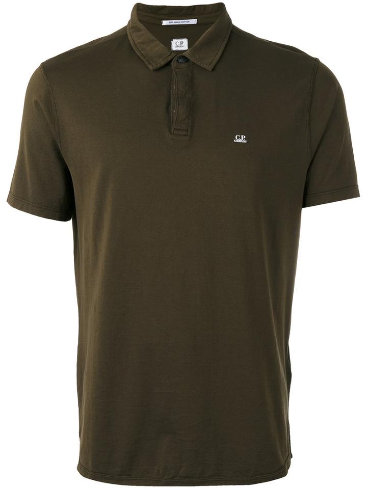 Cp Company Classic Polo Shirt, Men's, Size: Xxxl, Brown, Cotton