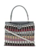 Carmina Campus Braided Demie Bag - Grey