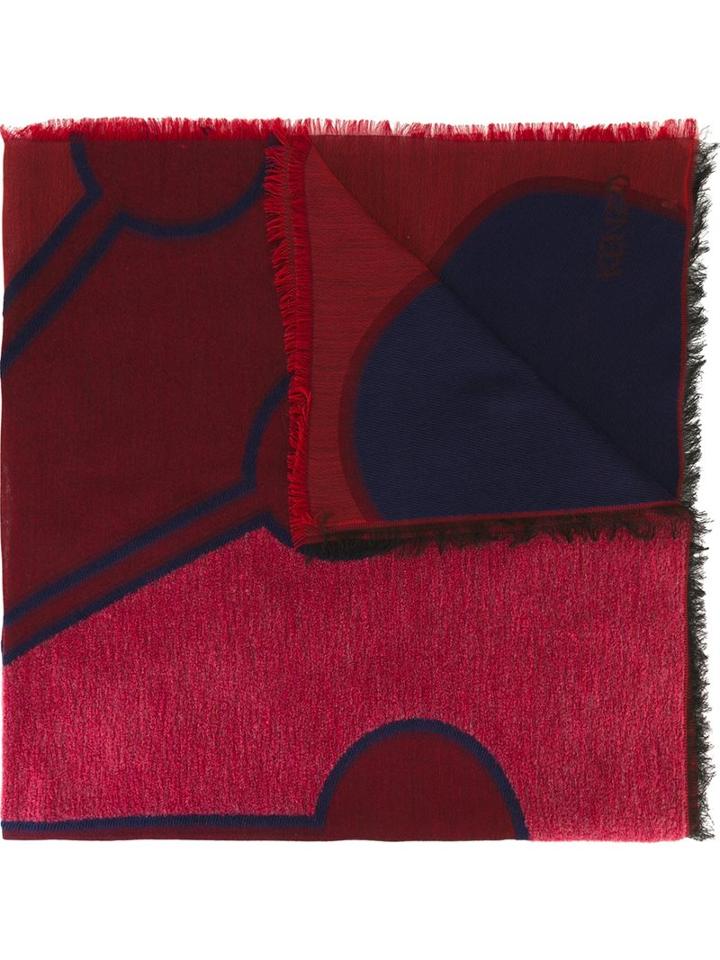 Kenzo Embroidered Scarf