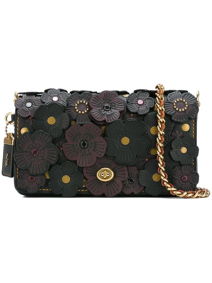 Coach 'dinky' Crossbody Bag, Women's, Black, Calf Leather