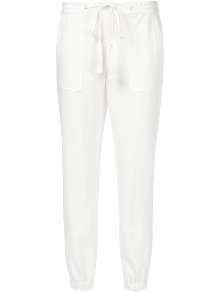 Derek Lam 10 Crosby Drawstring Straight Leg Trousers