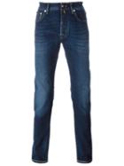 Jacob Cohen 'comfort' Jeans, Men's, Size: 34, Blue, Cotton/polyester/spandex/elastane