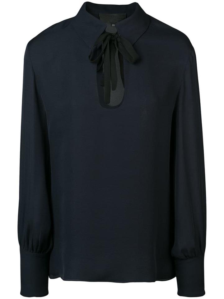 Nili Lotan Anette Blouse - Black