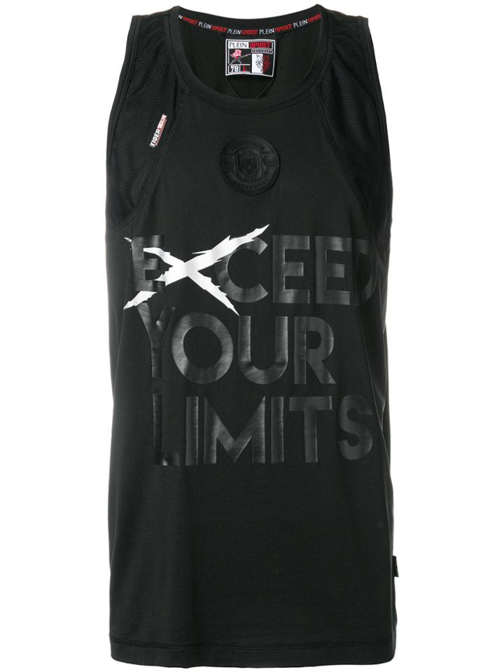 Plein Sport Scud Tank Top - Black