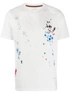 Paul Smith Splatter Print T-shirt - White