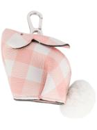 Loewe Bunny Bag Charm - Pink & Purple