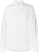 Ymc Textured Stitch Shirt - White