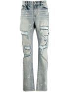 Haculla Distressed Slim Fit Jeans - Blue
