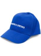 Andrea Crews Slogan Cap - Blue