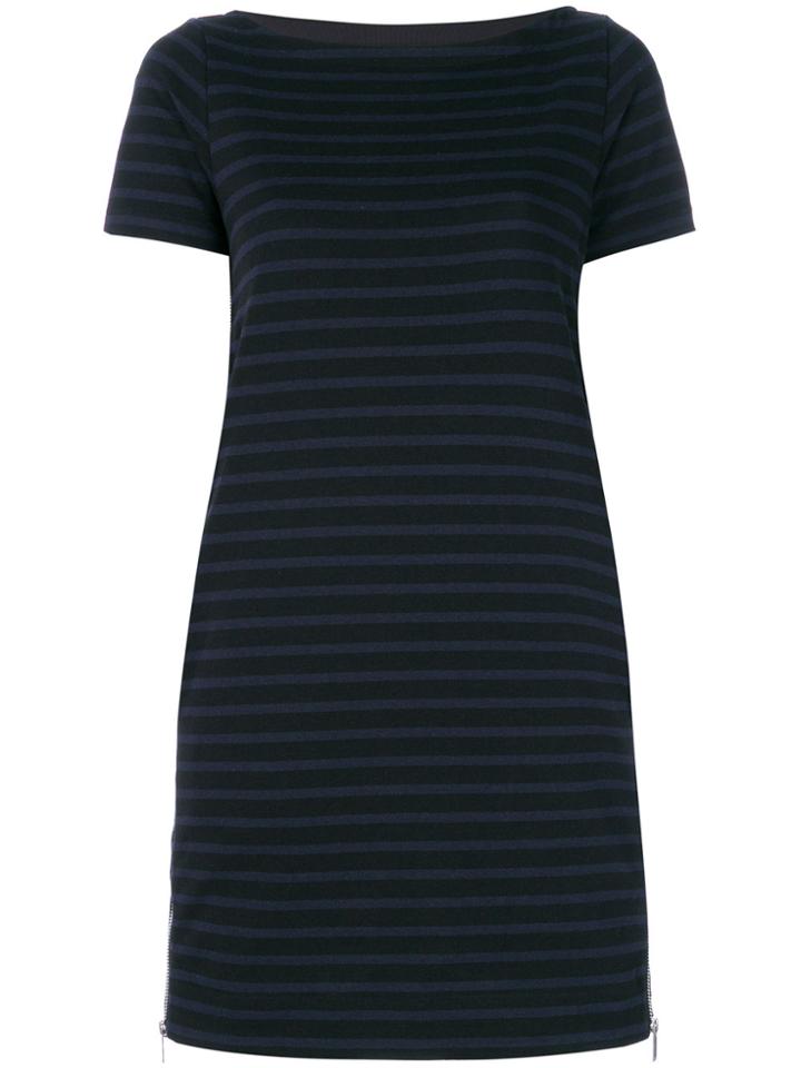 Sacai Zipped Trapeze Dress - Black