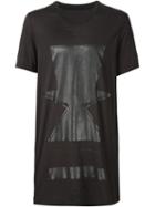 Julius Long Graphic T-shirt, Men's, Size: 4, White, Silk/cotton/rayon