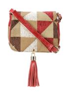 Xaa Pattern Crossbody Bag, Women's, Brown