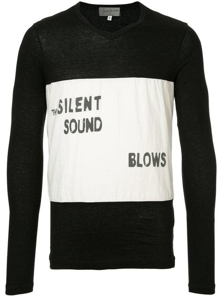 Yohji Yamamoto Pre-owned The Silent T-shirt - Black
