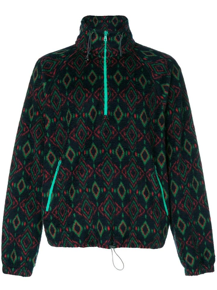 Lanvin Patterned Loose Sweater - Blue