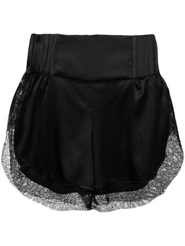 Almaz Lace Shorts - Black