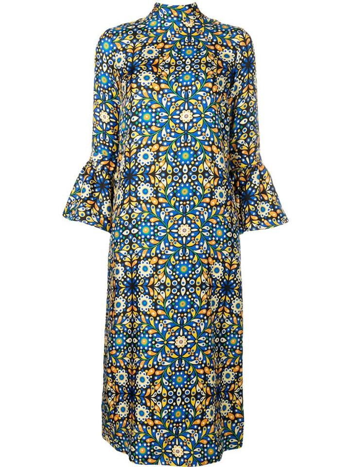 La Doublej Happy Wrist Lungo Dress - Blue