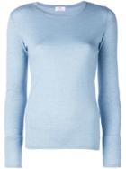 Allude Crewneck Sweater - Blue