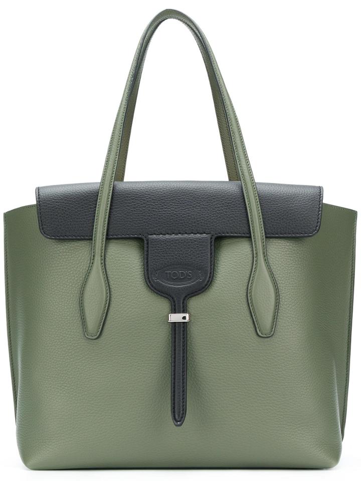 Tod's Joy Tote - Green