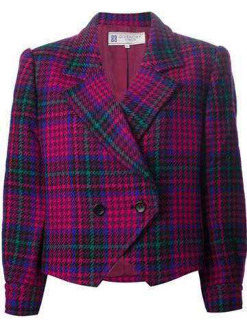 Givenchy Vintage Tartan Jacket