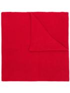Holland & Holland Long Cashmere Scarf - Red