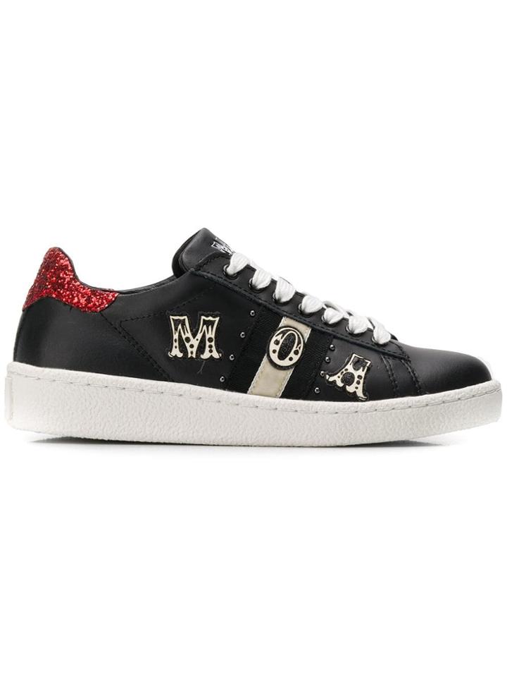 Moa Master Of Arts Lace-up Sneakers - Black